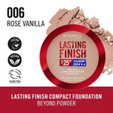 Rimmel London - Lasting Finish Compact Powder Foundation - 006 Rose Vanilla