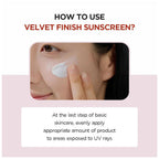 Skin1004 - Poremizing Sunscreen Velvet Finishing Sunscreen SPF50+ PA+++ - 50ml