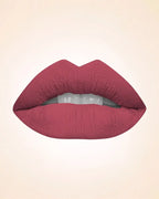 Close-up lip swatch of Swiss Miss Classic Lipstick in Blossom Pink M-247 shade.