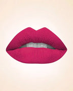 Close-up lip swatch of Swiss Miss Classic Lipstick in Mauve Berry M-513 shade.