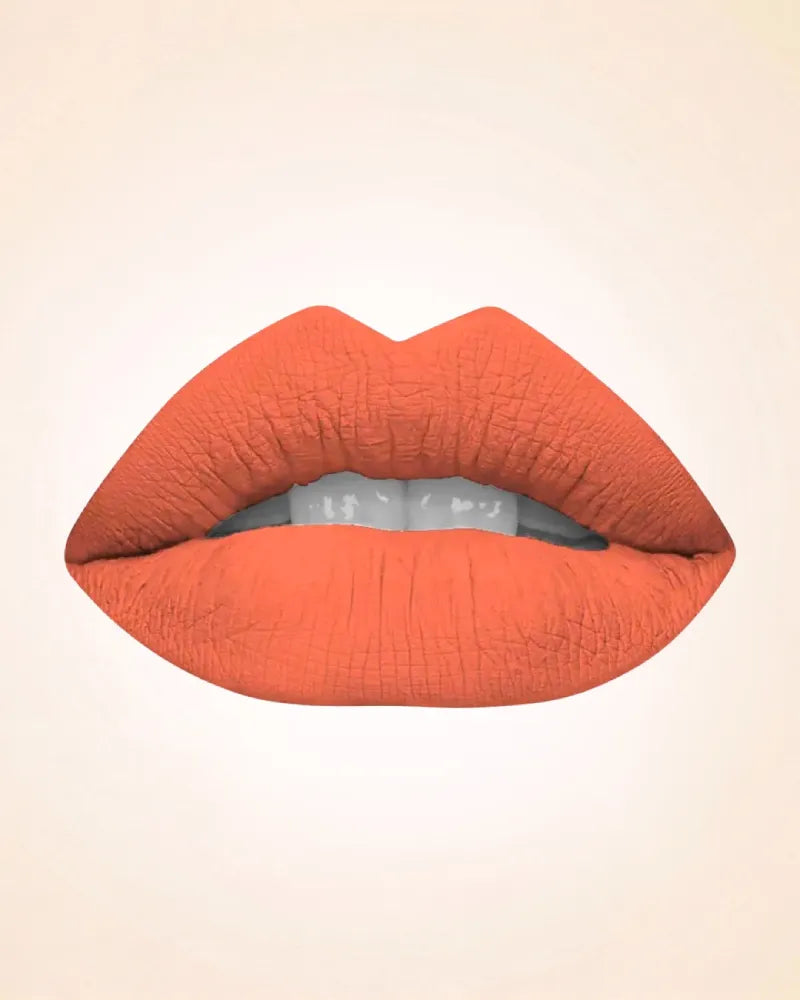 Close-up swatch of Swiss Miss Classic Lipstick in Natural M-60 shade applied on lips.