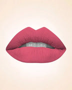 Close-up lip swatch photograph showcasing the appearance of Swiss Miss Classic Lipstick in the color True Pink (M-271).