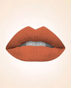 Close-up lip swatch of Swiss Miss Classic Lipstick in Twig M-244 shade.