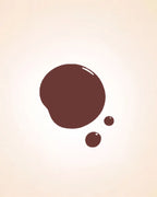 Color swatch drop of Swiss Miss Hot Chocolate shade 817 quick dry nail polish.