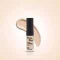 Swiss Miss Matte + Poreless CC Concealer in Pearl Ivory SM 01 with cream liquid swatch background