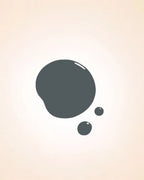 Color swatch drop of Swiss Miss Olive Grey shade F-405 quick dry nail polish.