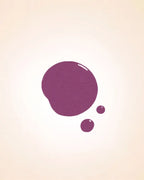 Color swatch drop of Swiss Miss Raspberry Rose shade 257 quick dry nail polish.