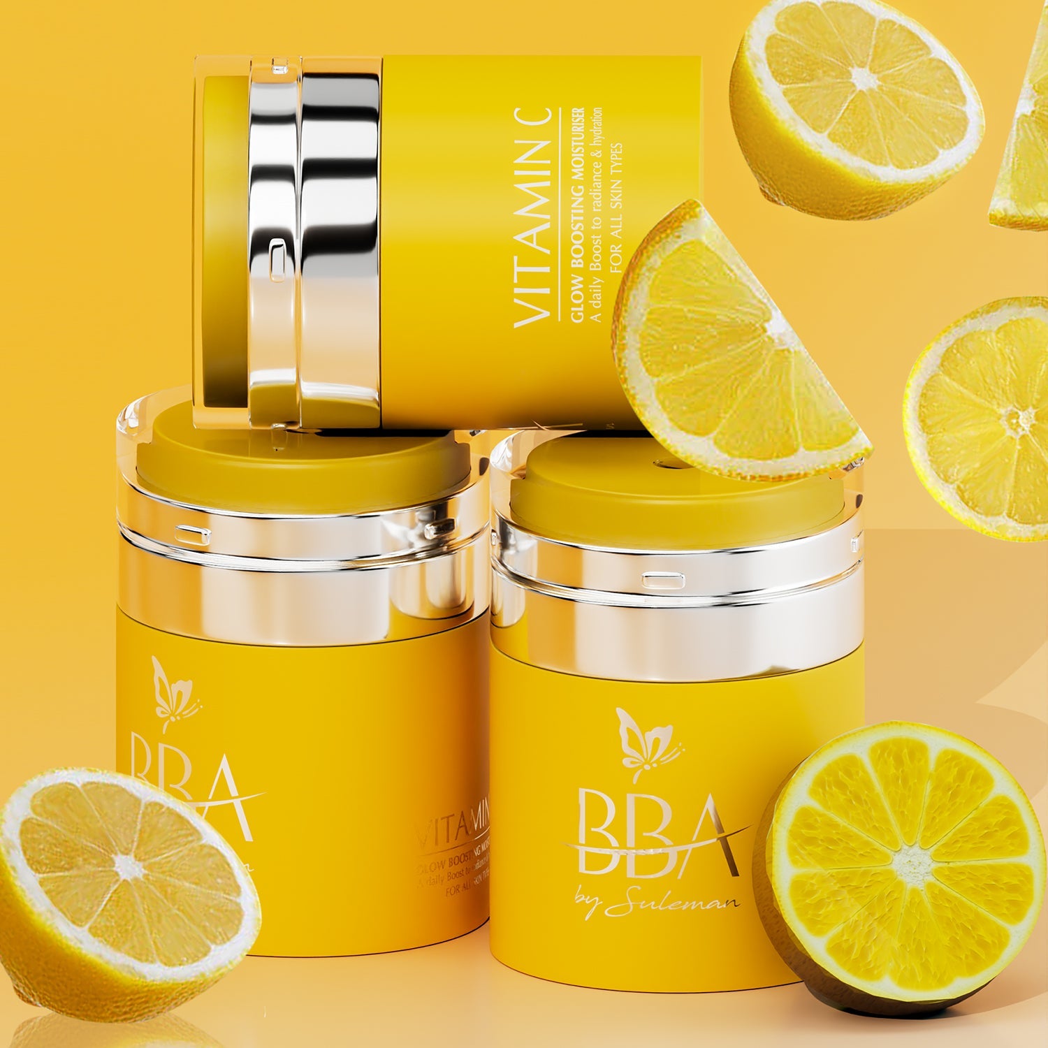 BBA By Suleman - Vitamin C Glow Boosting Moisturiser 30g
