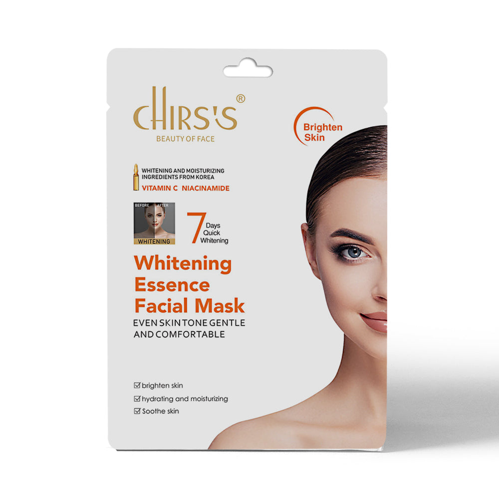 Chirs's - Whitening Essence Facial Mask - 10pcs