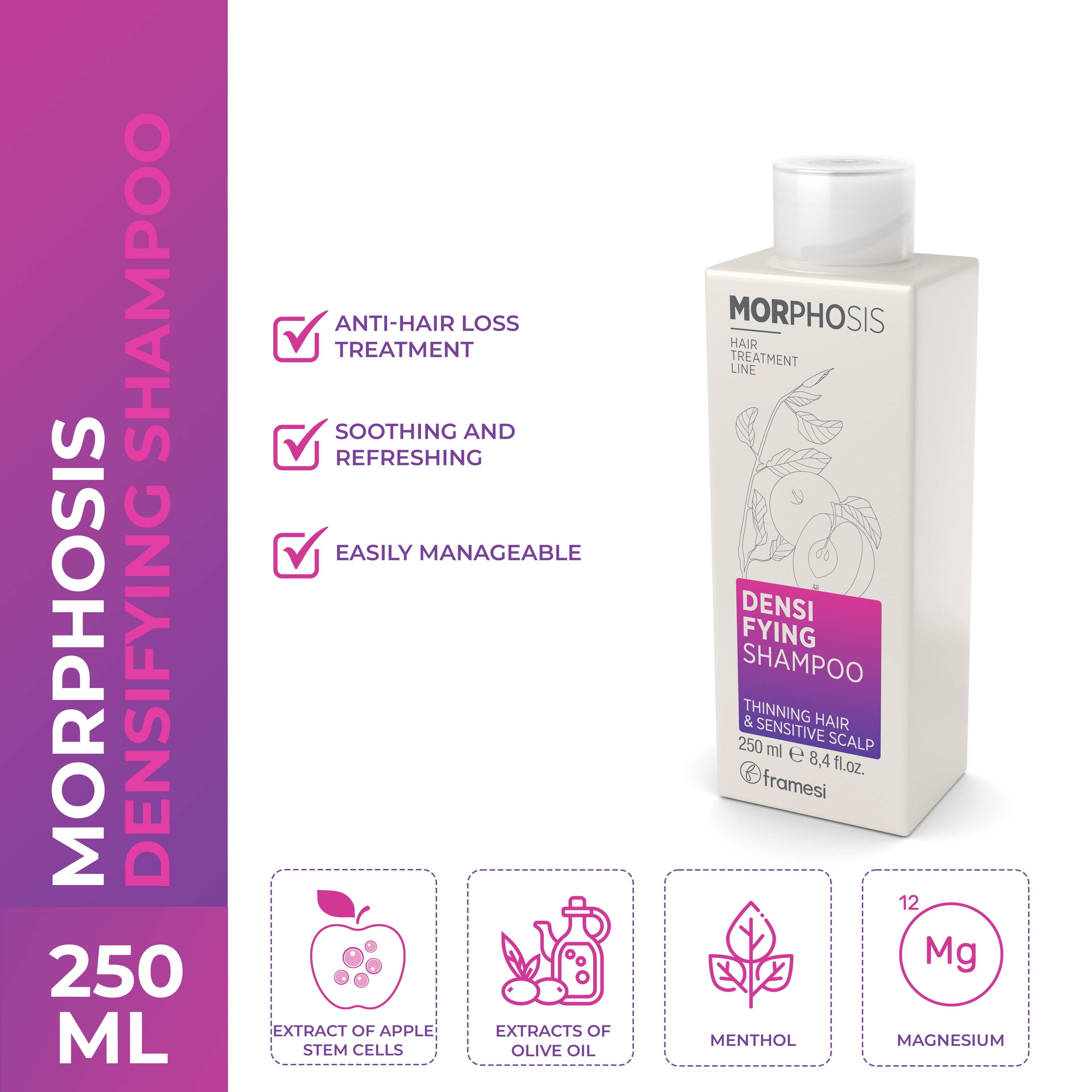 Framesi - Morphosis Densifying Shampoo 250 ml