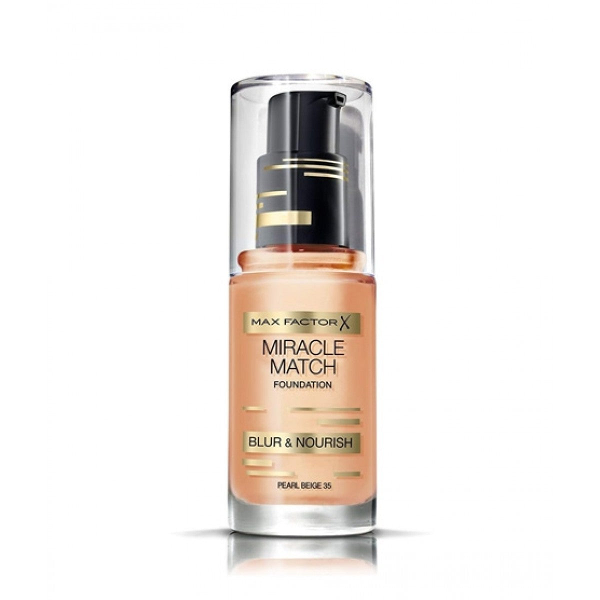 Max Factor - Miracle Match Foundation - 35 Pearl Beige
