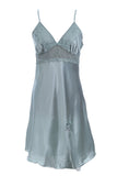 BLS - Heloise Silk And Chantilly Nighty - Green