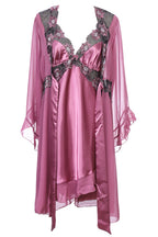 BLS - Harriet Silk And Chantilly Nighty - Rose