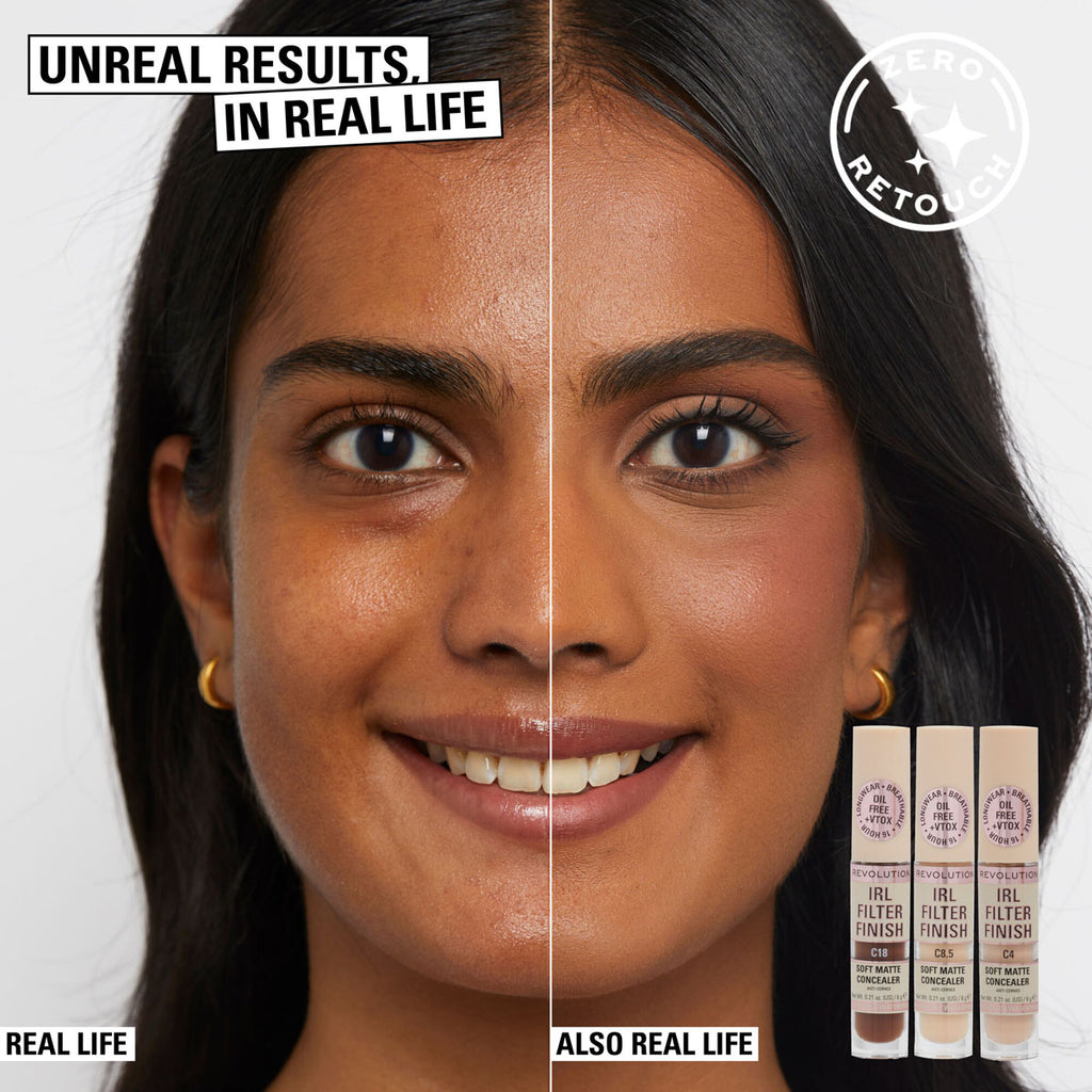 Revolution - IRL Filter Finish Concealer - C8.5 6gm