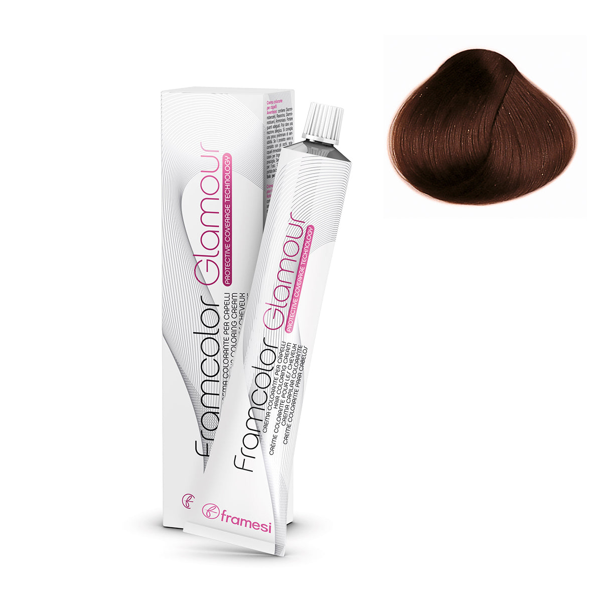 Framesi - FramColor Glamour - 6.64 Dark Almond Chocolate Blonde