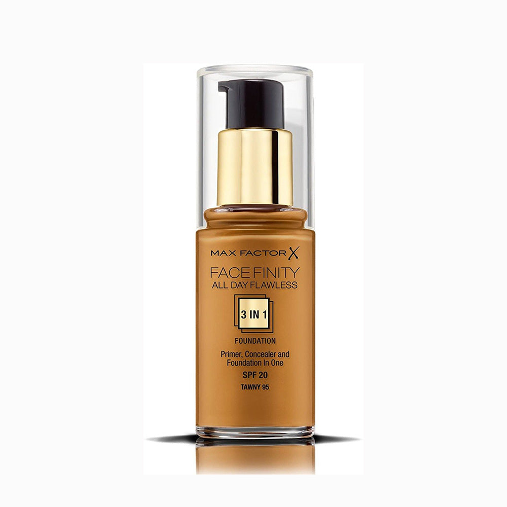 Max Factor - Face Finity All Day Flawless 3-In-1 Foundation - Tawny 95