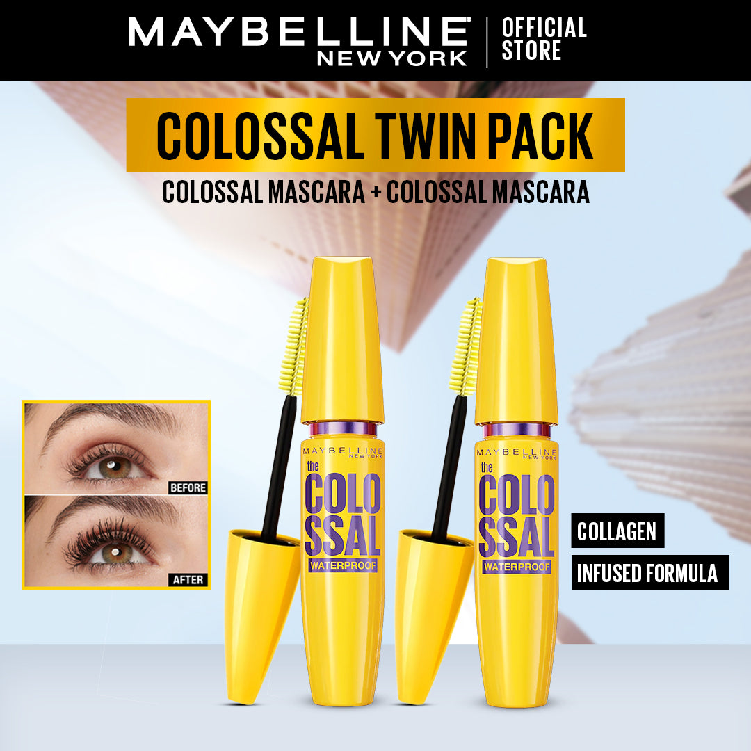 Maybelline - Colossal Mascara Twin Pack