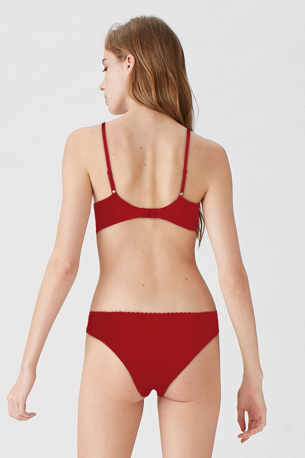 BLS - Breathable Lace Panty - Red