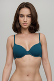 BLS - Emily Wired And Padded Bra - Dark Green
