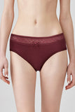 BLS - Papillon Cotton Panty - Burgundy