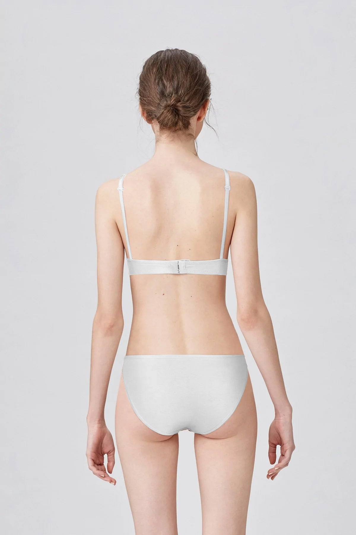 BLS - Belva Soft Padded Cotton Teen Bra - White