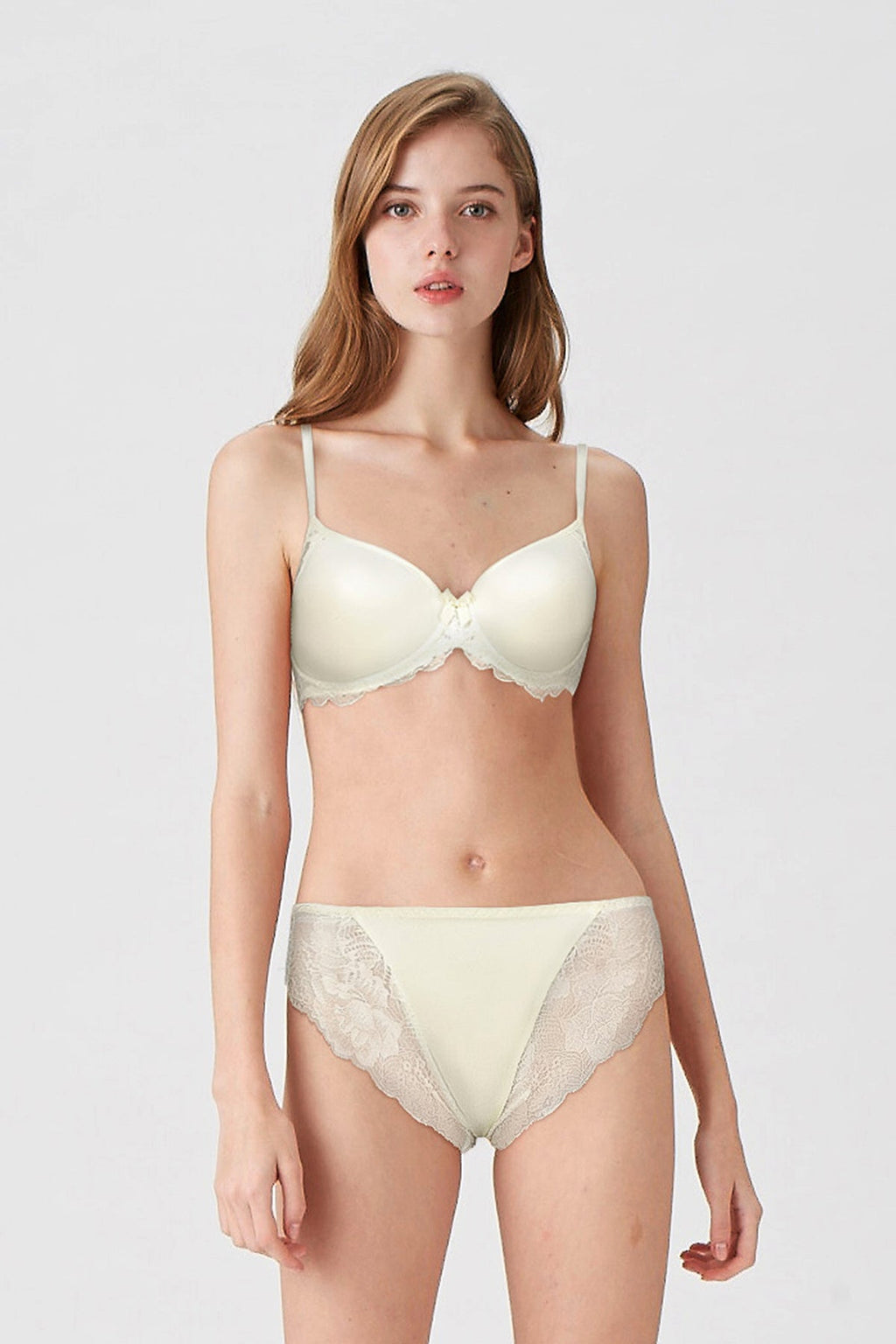 BLS - Breathable Wired And Light Padded Bra - Ivory