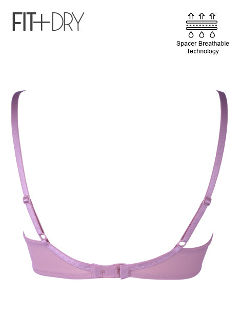 BLS - Breathable Wired And Light Padded Bra - Piony