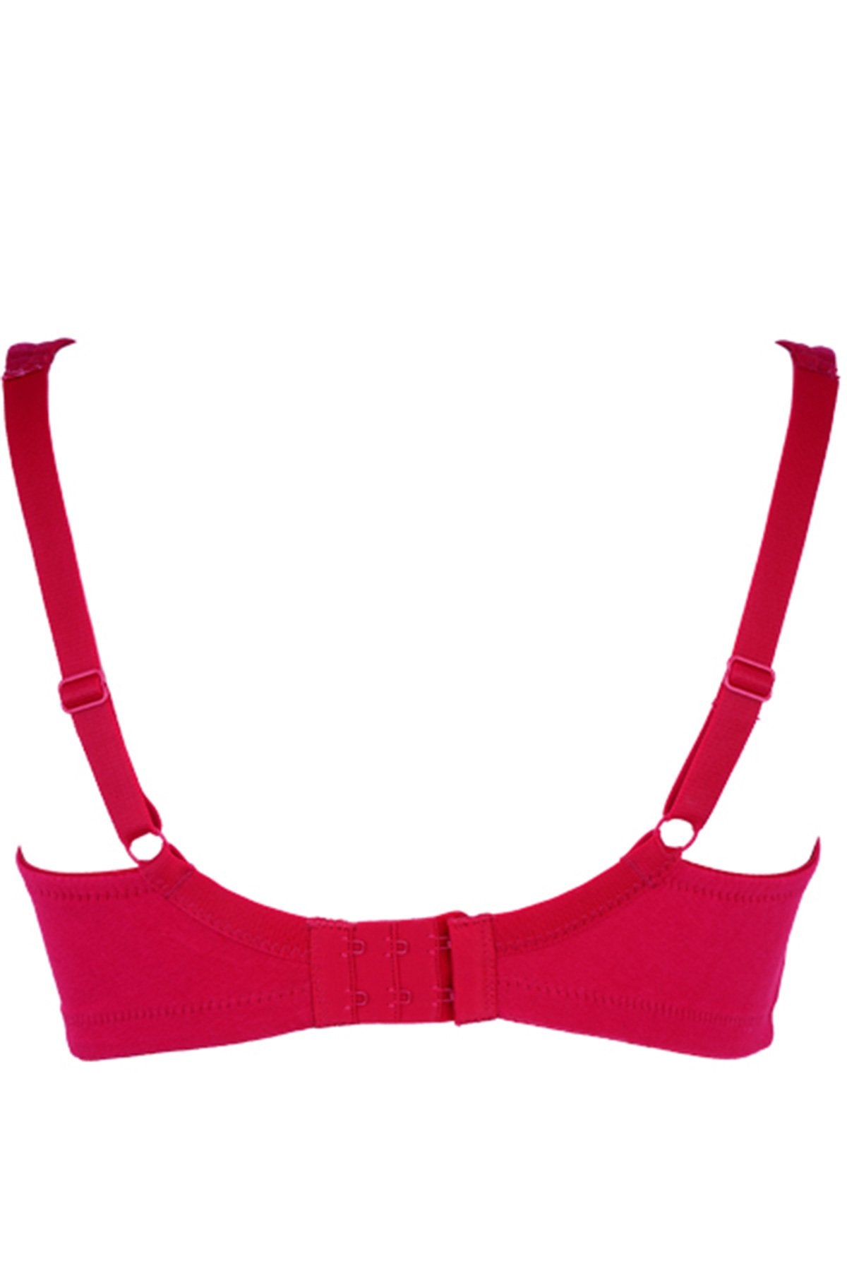 BLS - Cece Non Wired And Non Padded Cotton Bra - Burgundy