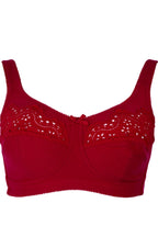 BLS - Clarise Non Wired And Non Padded Cotton Bra - Burgundy
