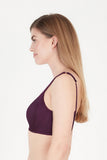 BLS - Calantha Non Wired And Non Padded Cotton Bra - Purple