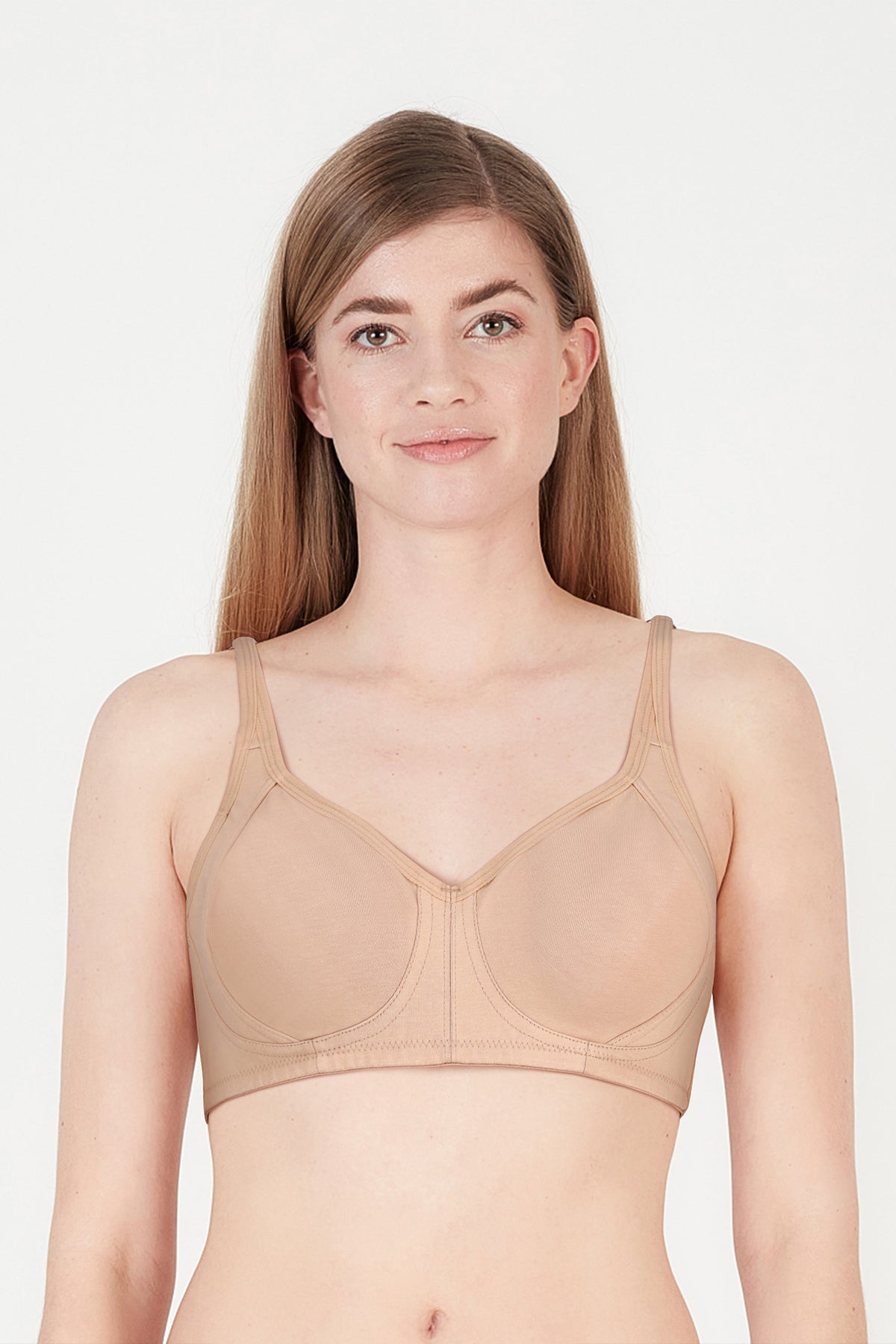 BLS - Calantha Non Wired And Non Padded Cotton Bra - Skin