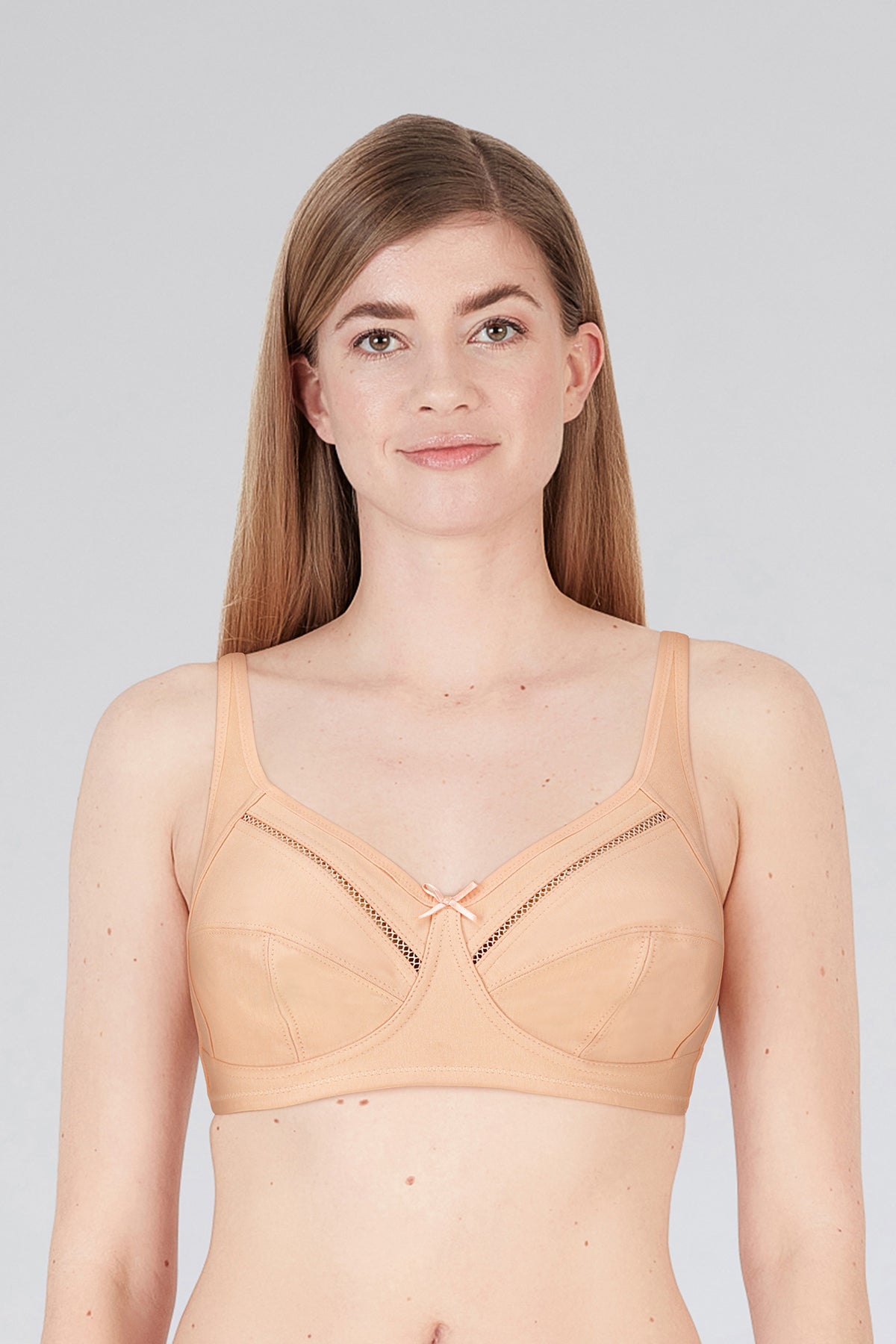 BLS - Cali Non Wired And Non Padded Cotton Bra - Skin