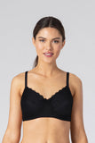 BLS - Caprina Non Wired And Non Padded Cotton Bra - Black Negro