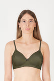 BLS - Caryce Non Wired And Padded Bra - Leaf Green
