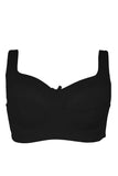 BLS - Cece Non Wired And Non Padded Cotton Bra - Black