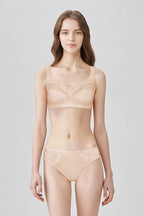 BLS - Cece Non Wired And Non Padded Cotton Bra - Skin