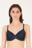 BLS - Celine Wired And Light Padded Bra - Navy Blue