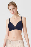 BLS - Clarie Non Wired And Padded Bra - Navy Blue