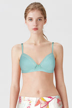 BLS - Clarie Non Wired And Padded Bra - Sea Green