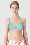 BLS - Clarie Non Wired And Padded Bra - Sea Green