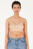 BLS - Colette Non Wired And Non Padded Cotton Bra - Skin