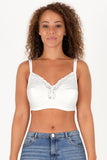 BLS - Colette Non Wired And Non Padded Cotton Bra - White