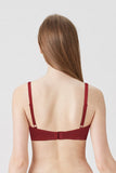 BLS - Colo Wired And Padded Cotton Bra - Hena