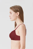 BLS - Colo Wired And Padded Cotton Bra - Hena