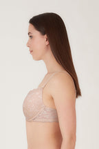 BLS - Passion Wired And Pushup Lace Bra - Piony