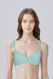 BLS - Paza Wired And Padded Cotton Bra - Sea Green