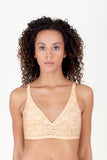 BLS - Pinkie Non Padded Lace Bralette - Skin