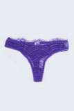 BLS - Lenore Lace Thong - Salmon