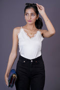 BLS - Ayleen Lace Camisole - White