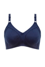 BLS - Clara Non Wired And Non Padded Cotton Bra - Navy Blue